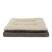 Produktbild von Nobby Orthopädische Komfortmatte Vara für Hunde aus Plüsch braun-beige 101 x 76 x 15 cm