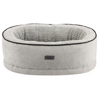 Produktbild von Nobby Orthopädisches Hundebett mit Memory Foam in Grau für Senior Hunde