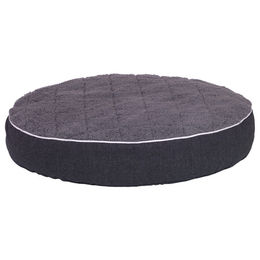Nobby Orthopädisches Hundekissen rund mit Memory Foam Grau – Bild 1 von 2