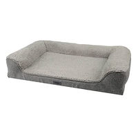 Produktbild von Nobby Orthopädisches Komfortsofa Calbu eckig grau 100 x 65 x 19 cm
