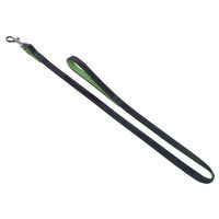 Produktbild von Nobby Pacific Führleine aus Leder Grün L-XL 120 cm