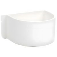Produktbild von Nobby Papageiennapf oval aus Kunststoff weiß