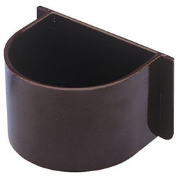 Nobby Papageiennapf oval braun aus Kunststoff – Bild 1 von 4