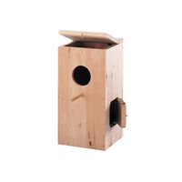 Produktbild von Nobby Papageiennistkasten aus Holz mit Seitentür in Naturfarben