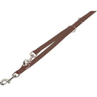 Produktbild von Nobby Pet Classic Führleine für Hunde aus Nylon Braun 200 cm