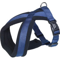 Produktbild von Nobby Pet Classic Komfortgeschirr für Hunde aus Nylon in Blau mit 45-70 cm Bauchumfang