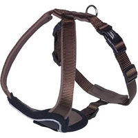 Produktbild von Nobby Pet Classic Preno Hundegeschirr aus Nylon Braun Größe M