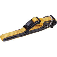 Produktbild von Nobby Pet Classic Preno Hundehalsband aus Nylon in Grün und Gelb Größe XS