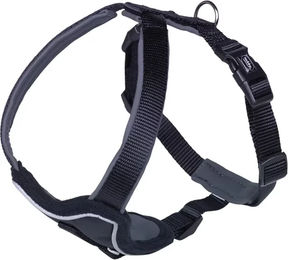Nobby Pet Classic Preno Komfortgeschirr für Hunde aus Nylon Schwarz Grau Größe M – Bild 1 von 3