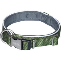 Produktbild von Nobby Pet Classic Preno Royal Hundehalsband aus Nylon in Olivgrün 54-65 cm
