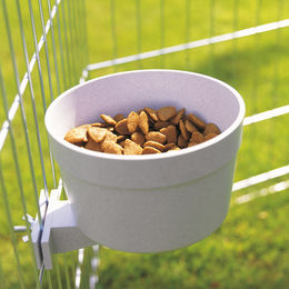 Nobby Pet Crock Futter- und Trinknapf für Welpen aus Kunststoff Weiß 1200 ml - 1200 ml – Bild 1 von 2