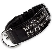 Produktbild von Nobby Pet Delgado Hundehalsband aus Leder Schwarz 70 cm