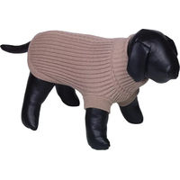 Produktbild von Nobby Pet Isa Hundepullover aus Mikrofaser für den Winter Blau Beige 40 cm