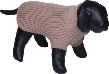 Produktbild von Nobby Pet Isa Hundepulver aus Mikrofaser für den Winter Blau Beige 44 cm