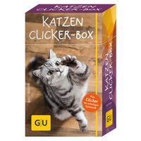 Produktbild von Nobby Pet Katzen Clicker-Box Buch für Clickertraining mit Katzen inklusive Clicker