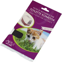 Produktbild von Nobby Pet Katzenmöbel Komoda mit Aktivkohle und Deodorant in Lila oder Bunt
