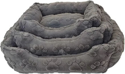 Produktbild von Nobby Pet Komfortbett Classic Fina Hundebett Eckig Grau aus Polyester