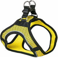 Produktbild von Nobby Pet Mesh Air Sicherheitsgeschirr für Hunde aus Neopren Größe S Grau Gelb