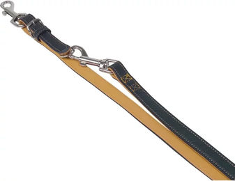 Produktbild von Nobby Pet Pacific Hundeleine aus Leder in Orange 120 cm - 120 cm