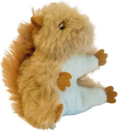 Produktbild von Nobby Pet Plüschspielzeug Eichhörnchen für Katzen mit Catnip und Sound in Beige und Braun