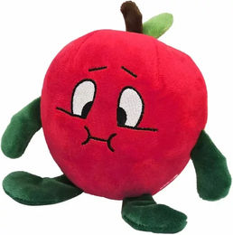 Produktbild von Nobby Pet Plüschspielzeug Set aus Äpfeln in Rot Größe M (9 Stück)