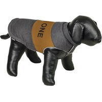 Produktbild von Nobby Pet The One Hundemantel aus Fleece für kleine Hunde in Grau und Braun