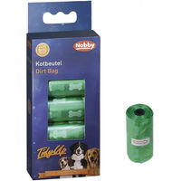 Produktbild von Nobby Pet TidyUp Hundekotbeutel mit Knochenaufdruck Grün 15 Stück