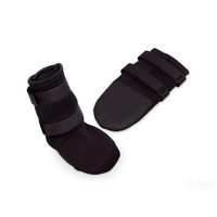 Produktbild von Nobby Pfotenschutz-Schuhe für Hunde aus Neopren Schwarz Größe XL 2er Pack