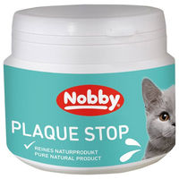 Produktbild von Nobby Plaque Stop Zahnpflege Pulver mit Algen für Katzen 75 g - 75 g