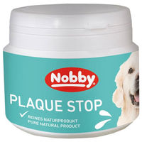Produktbild von Nobby Plaque Stop Zahnpflege Pulver Nahrungsergänzung für Hunde 75 g - 75 g