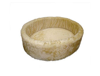 Nobby Plüschbett für Hunde beige 50 cm – Bild 1 von 1