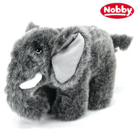 Produktbild von Nobby Plüsch-Hundespielzeug Elefant für Welpen in Grau