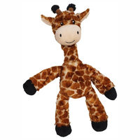 Produktbild von Nobby Plüsch-Hundespielzeug Giraffe mit Seil für Welpen und Hunde - 1 Stk.
