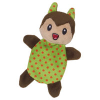 Produktbild von Nobby Plüsch Katze mit Catnip Grün 14 cm