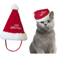 Produktbild von Nobby Plüsch Weihnachtsmütze für Hunde und Katzen 18 cm