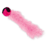 Produktbild von Nobby Plüschball mit Feder in Rosa - 24 cm