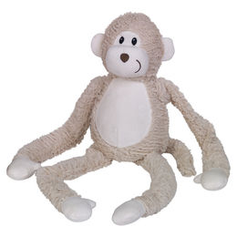 Produktbild von Nobby Plüschspielzeug Affe für Hunde und Welpen 23 cm beige mit Quietschfunktion