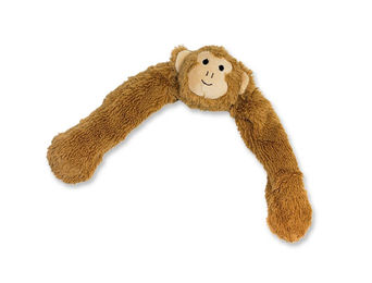 Nobby Plüschspielzeug Affe mit Seil für Hunde Braun 55cm - 1 Stk. – Bild 1 von 2