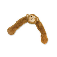Produktbild von Nobby Plüschspielzeug Affe mit Seil für Hunde Braun 55cm - 1 Stk.