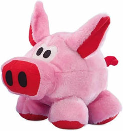 Nobby Plüschspielzeug Coole Sau Schwein für Hunde Welpen Rosa 25 cm – Bild 1 von 4