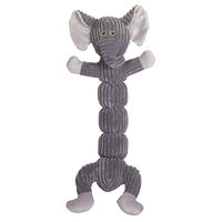 Produktbild von Nobby Plüschspielzeug Elefant Grau für Welpen