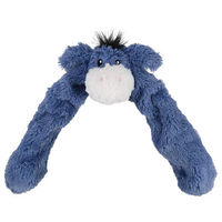 Produktbild von Nobby Plüschspielzeug Esel für Hunde mit Seil Blau 55 cm - 1 Stk.