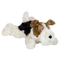 Produktbild von Nobby Plüschspielzeug Foxterrier liegend bunt für Welpen