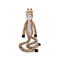 Produktbild von Nobby Plüschspielzeug Giraffe XL für Hunde mit Seil innen in Bunt