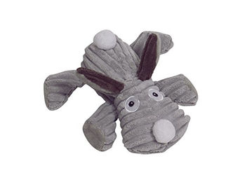 Nobby Plüschspielzeug Hund Grau 18 cm für Welpen - 18 cm – Bild 1 von 2