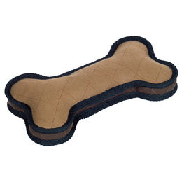 Produktbild von Nobby Plüschspielzeug Knochen beige befüllbar aus Nylon