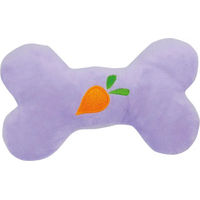 Produktbild von Nobby Plüschspielzeug Knochen Ostern Lila für Hunde - 18 cm