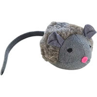 Produktbild von Nobby Plüschspielzeug Maus für Katzen mit Stimme Grau 15 cm
