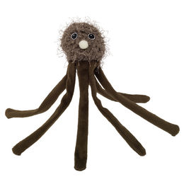 Nobby Plüschspielzeug Octopus mit Catnip für Katzen in Braun – Bild 1 von 2