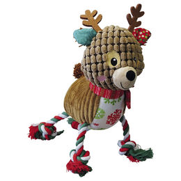 Produktbild von Nobby Plüschspielzeug Rentier für Hunde mit Squeaker in Braun